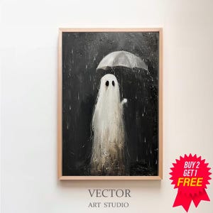 画材 AirMacgucci ghost Its Rainning Good Weather, an art canvas by ghostie king - INPRNT