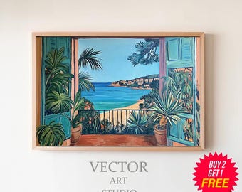 Henri Matisse Poster - Farbfrohe Wandkunst als Matisse Print, Matisse Kunstdruck, Moderner Horizontaler Kunstdruck, Matisse Museum Print