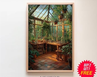 Herbology Mastery: Enchanting Class Print Poster- Magical Print - Wizardry and Witches Print