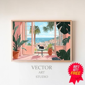 Henri Matisse Poster - Farbfrohe Wandkunst als Matisse Print, Matisse Kunstdruck, Moderner Horizontaler Kunstdruck, Matisse Museum Print