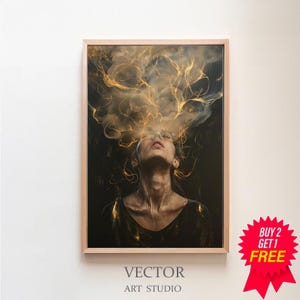Stimmungsvoller viktorianischer Kunstdruck - Dark Academia Wandkunst, Vintage romantisches Plakat, Housewarminggeschenk, antikes viktorianisches Dekor