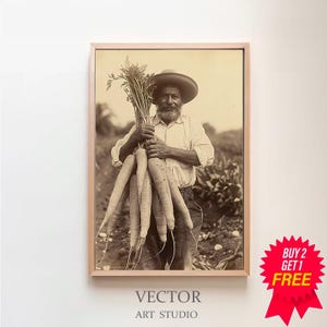 Vintage Mexican Print Retro Mexico Wall Art  Digital Download Mexican Farmer Photography Print Mexico Kitchen Poster Instant