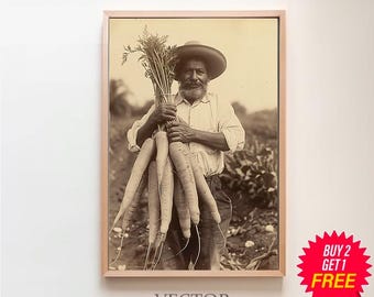 Vintage Mexican Print Retro Mexico Wall Art  Digital Download Mexican Farmer Photography Print Mexico Kitchen Poster Instant
