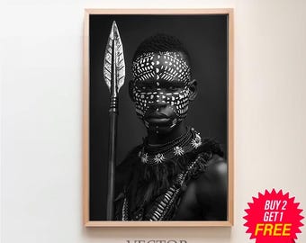 African Photography, Black Art Prints, Black And White Wall Art, African wall art, Printable wall art, extra large wall art