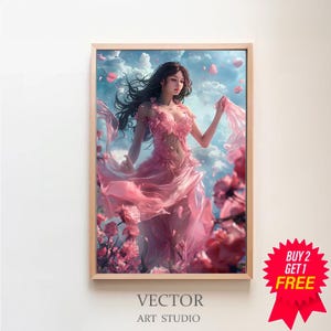 Aphrodite Greek Goddess of Beauty, Divine Feminine Art, Ancient Greece Art, Greek Mythology Print, Greek Goddess Beauty, Aphrodite Painting