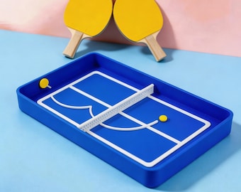 Entryway Catchall Tray, Office/Bedroom/living room/Hallway Organization Decor, Ping Pong/Table Table Tennis gift, Desk Accessories, FunSport