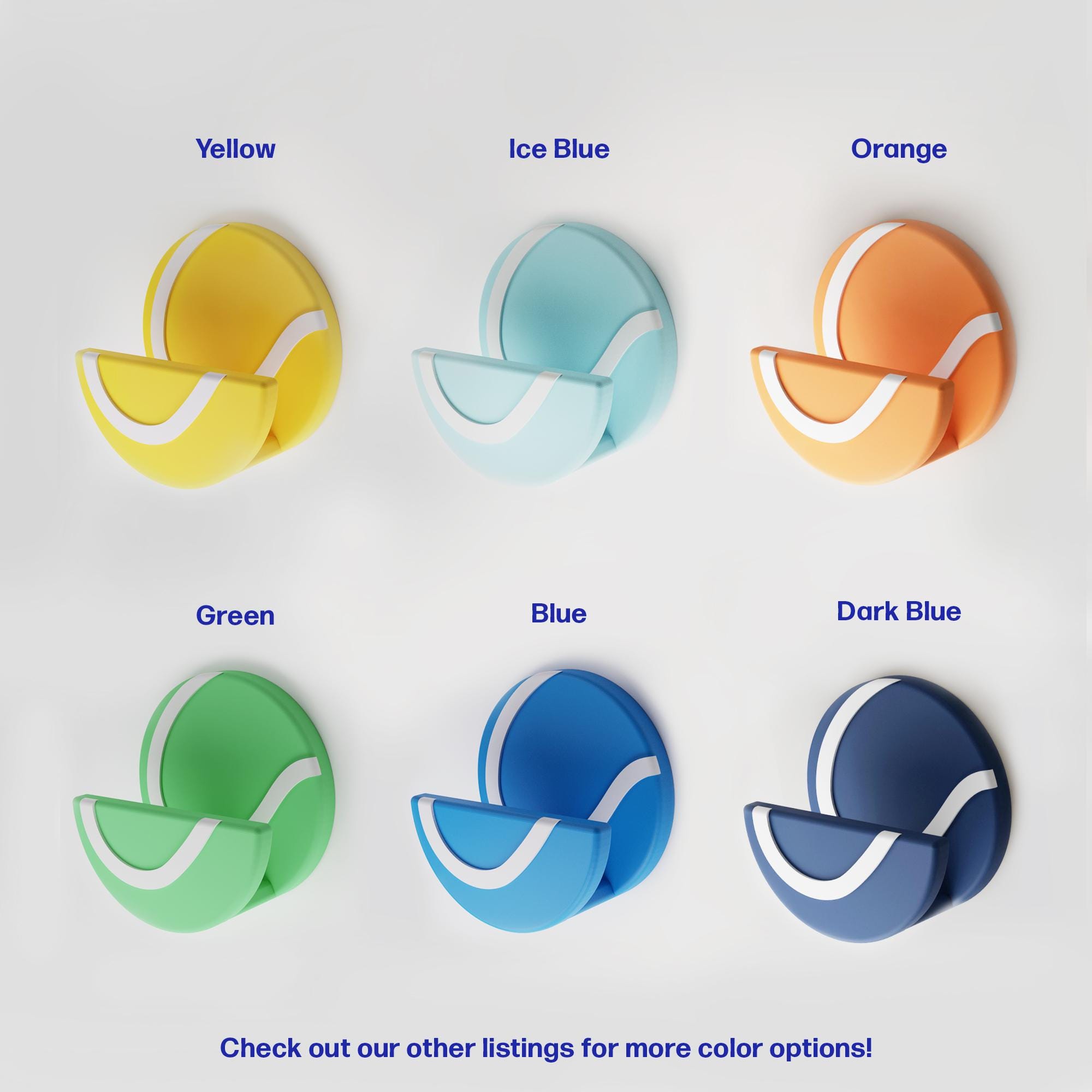 Modern Easy Stick-on Tennis Racket Hanger, Tennis Ball Shape Wall Hook ...