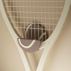 Modern wall Hook, Fall home decor, wall hooks, Tennis Racquet Hanger, Racket Organizer, Tennis Racket Wall Mount, Tennis Racket Display