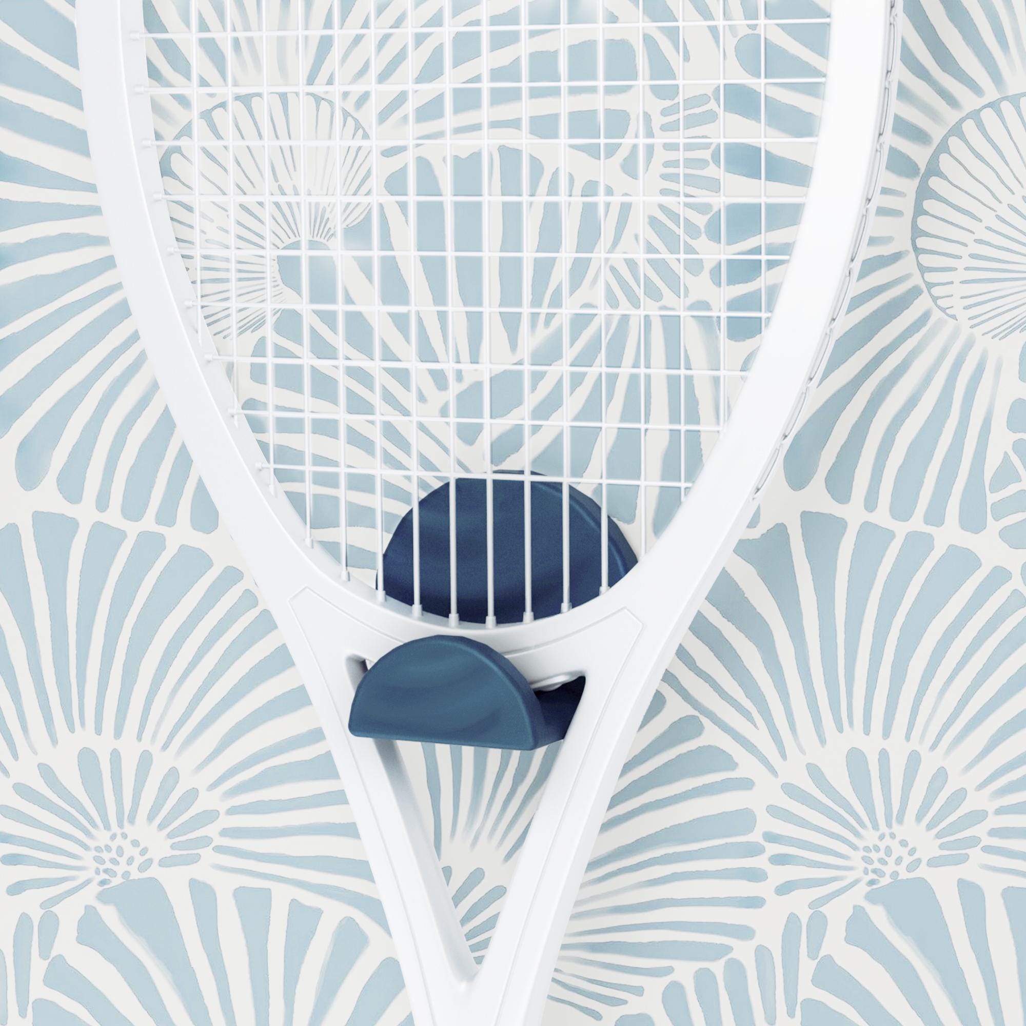 Scandinavian Tennis Racket Holder, Stick-on Wall Mount, Tennis Racquet ...
