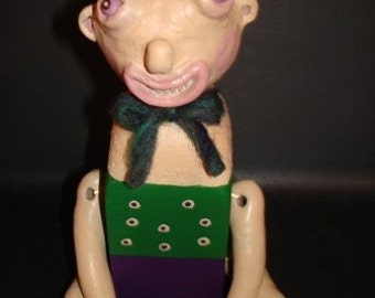 Ernie - The wood/clay doll