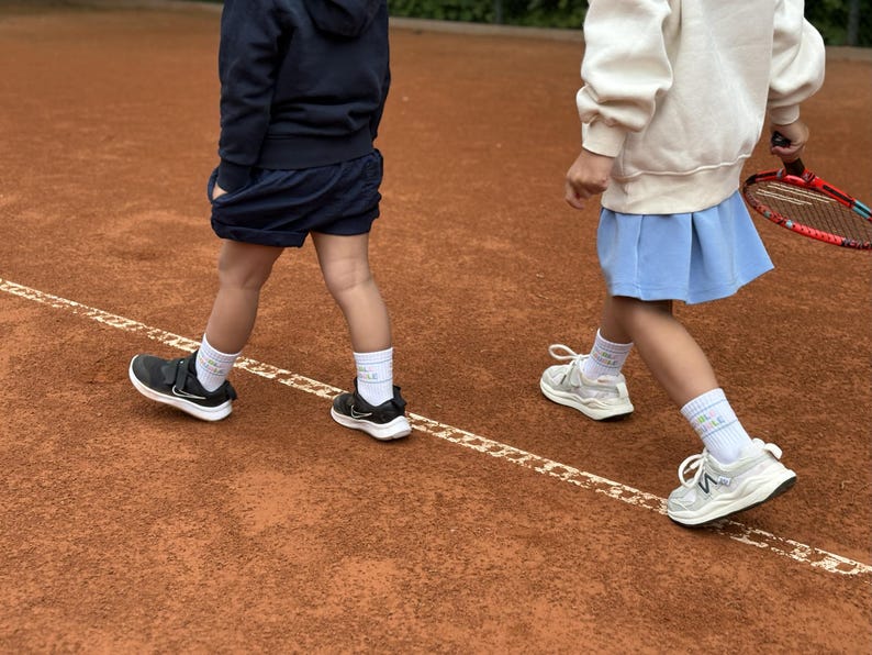 Regalo para hermanos | Calcetines de algodón para bebés y niños | Antideslizantes opcionales | DOBLE PROBLEMA | Pippa y Piet (1 par) imagen 11