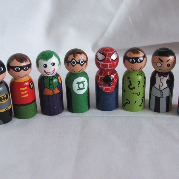 Custom Fancie Heros and Villans