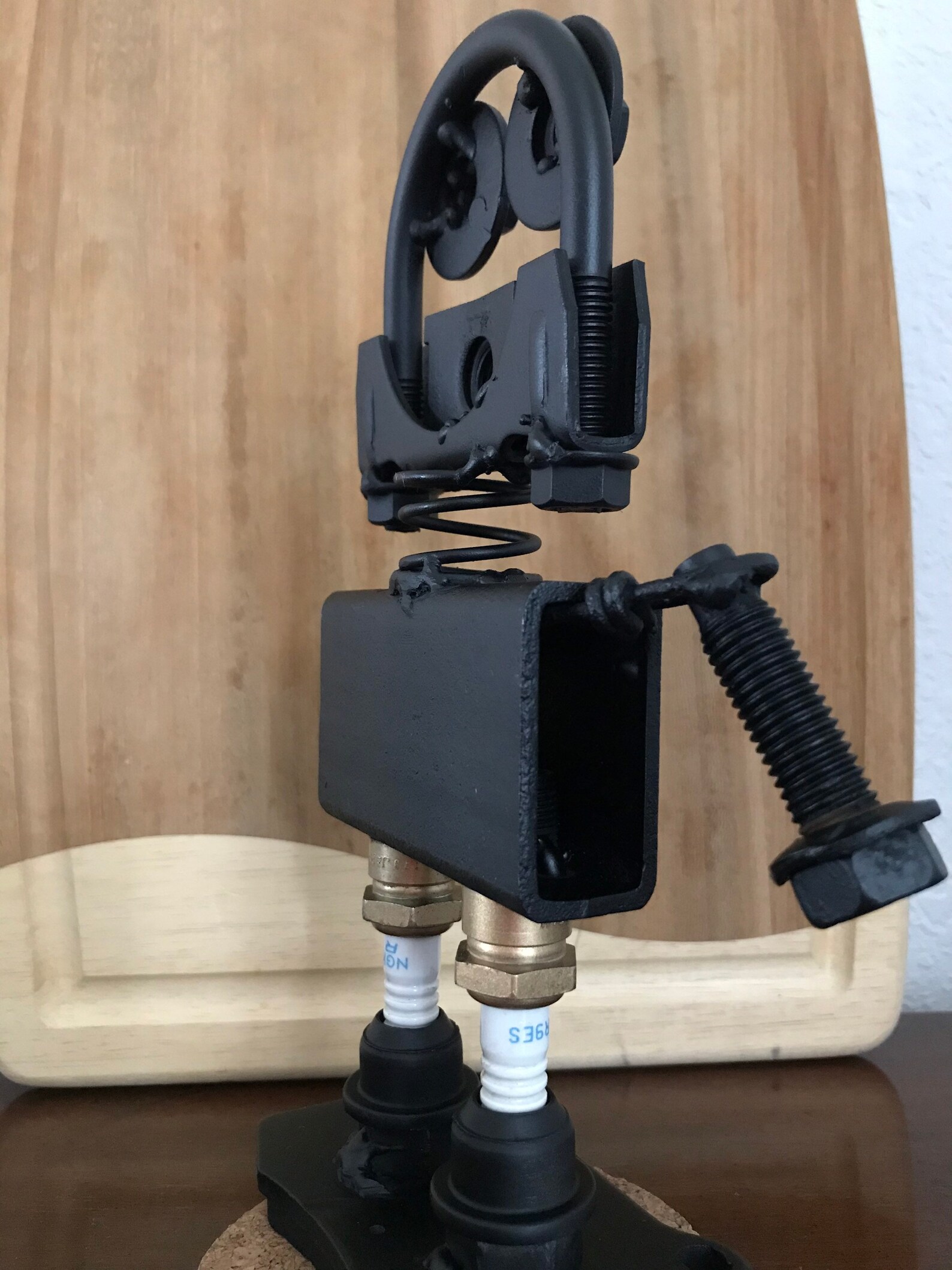 Robot Assorted Nuts and Bolts Metal Recycle Rusted Scrap Metal Etsy