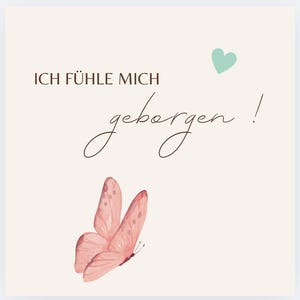 Affirmationskarten Kinder - DIGITAL PDF -  20 Achtsamkeitskarten - Mutmachkarten - Glaubensätze - Geschenk Einschulung - Maße 9 cm x 9 cm