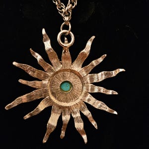 Rare! Vintage St. Labra Silver Starburst Necklace - Etsy