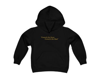 Black Hoodie For Men, Oversize Sweatshirt With Unique Design, Hooded Sweater, Sweatshirt With Large Pocket, Men's Hoodies, Male Hoodie