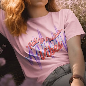 Sommer T-Shirt | Geschenk | Unisex T-Shirt | Positive Vibes T-Shirt
