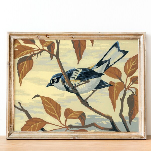 Bird Paint by Number Etsy