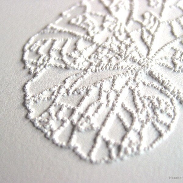 original pinhole - small hollyhock leaf