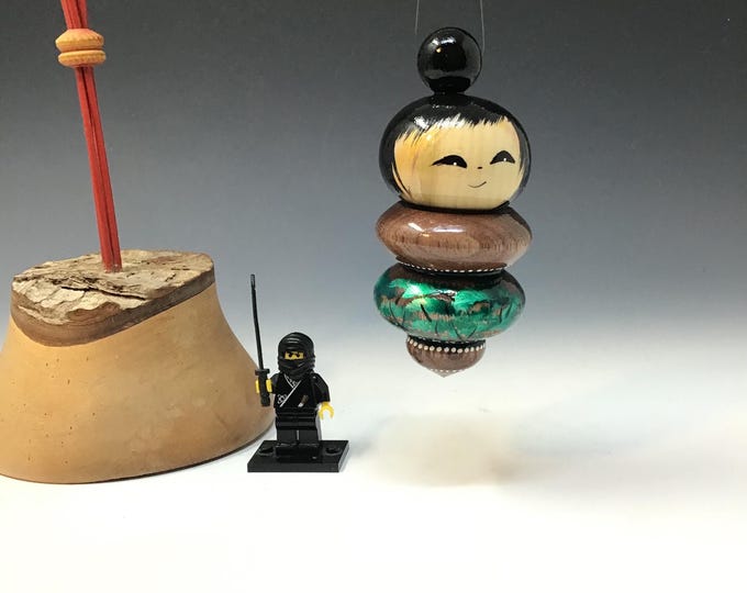 walnut Kokeshi
