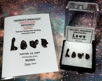 World's Smallest METEORITE LOVE Please Don't Nuke US Putin We Know