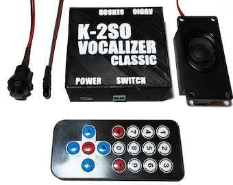 K-2SO Droid Sound System – 50+ Sound Effects, Remote Controlled