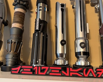 Custom Aurebesh (Star Wars) Name Plate