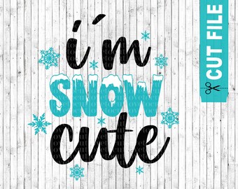 Download I M Snow Cute Svg Etsy