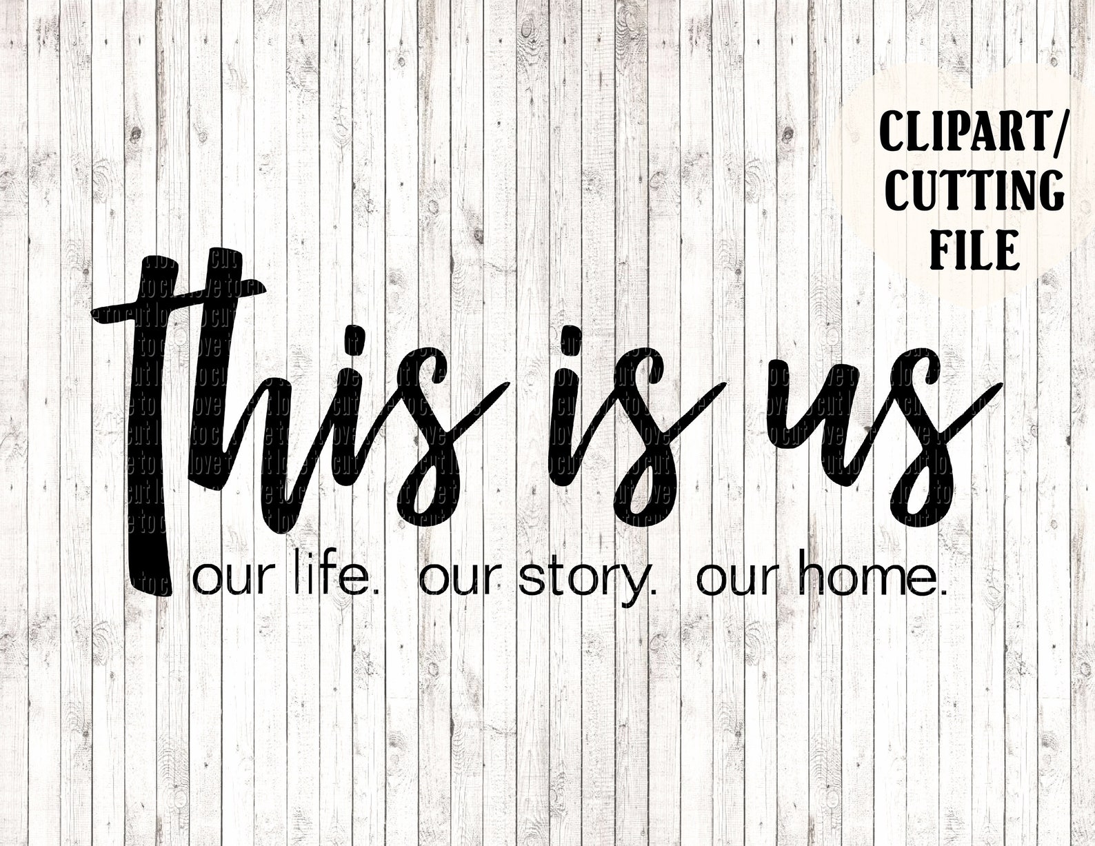 This is Us Svg This is Us Cut File Cutting Files Family Etsy