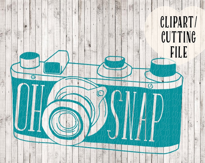 Download Oh snap camera svg svg cutting file silhouette cameo | Etsy
