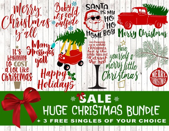 Download Free Ultimate Christmas Svg Bundle All Christmas Cut Files In Etsy SVG DXF Cut File