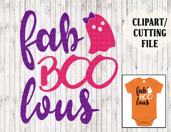 Download Fab BOO lous svg halloween svg halloween cutting files | Etsy