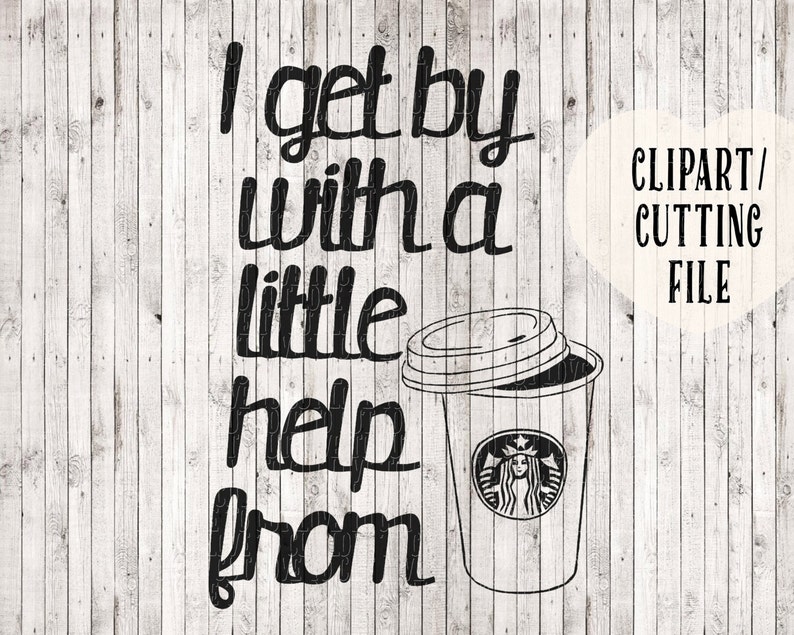 Starbucks svg coffee svg coffee clipart svg files svg | Etsy