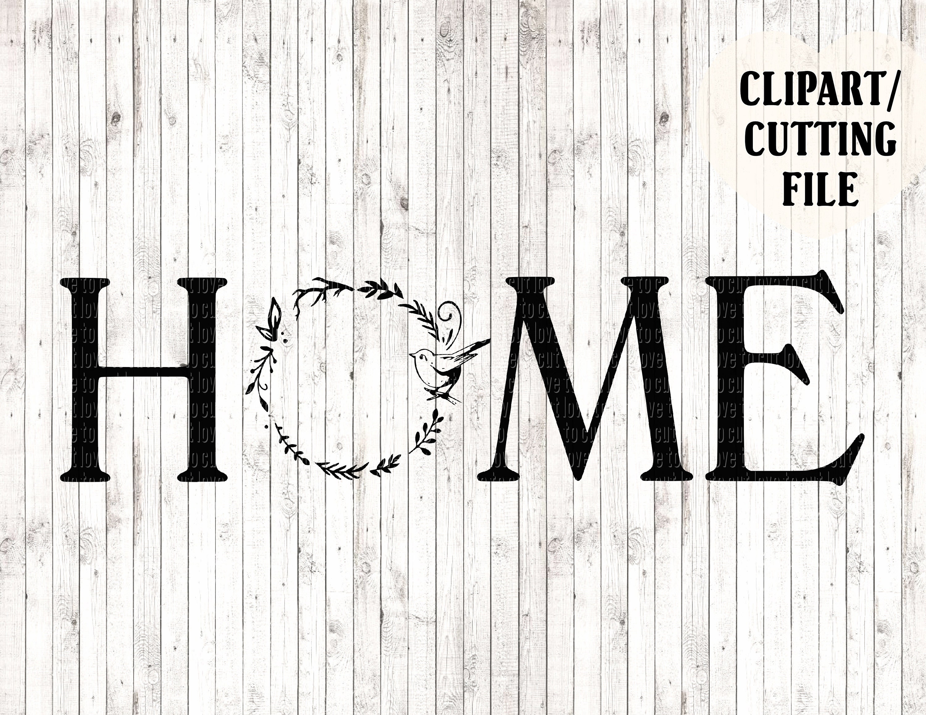 Download Home svg home cut files wreath svg bird svg home sign svg ...