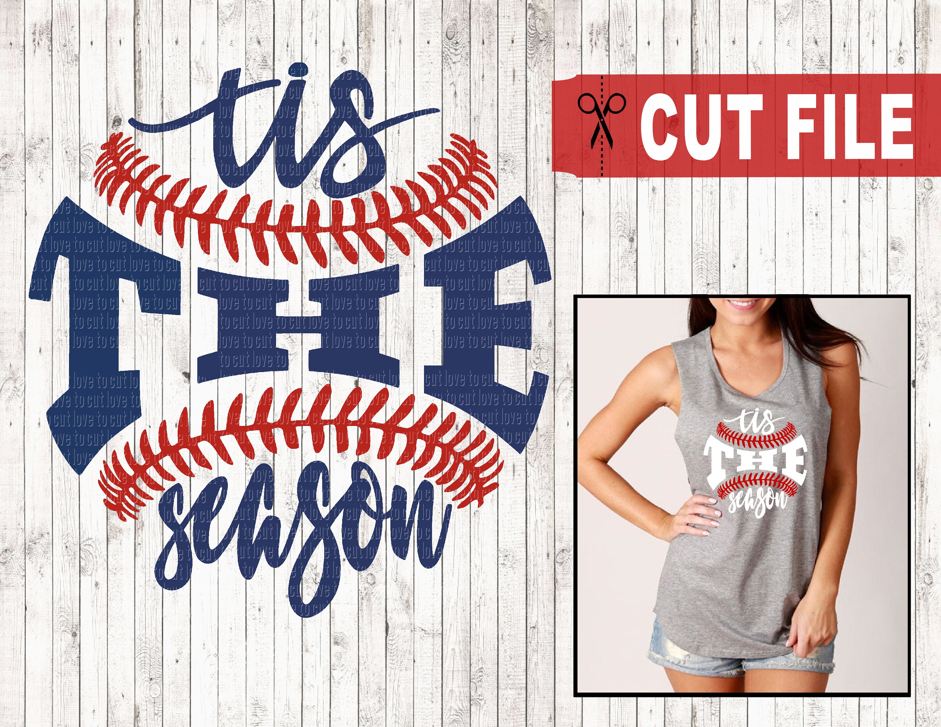 Download Free Tis The Season Baseball Svg Baseball Mom Svg Baseball Sister Etsy SVG Cut Files