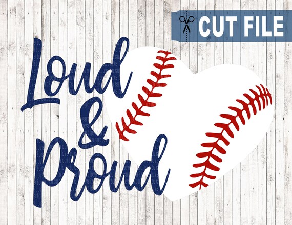 Download Loud And Proud Cut File Baseball Mom Svg Softball Mom Svg Etsy