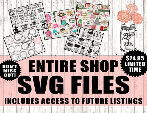 Download Entire Store Svg Files Whole Shop Bundle All Files In Shop Etsy PSD Mockup Templates