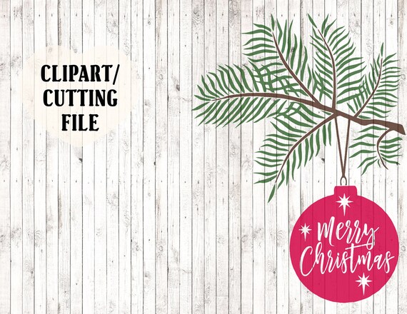 Download Free Merry Christmas Svg File Christmas Svg Christmas Ornament Etsy SVG DXF Cut File