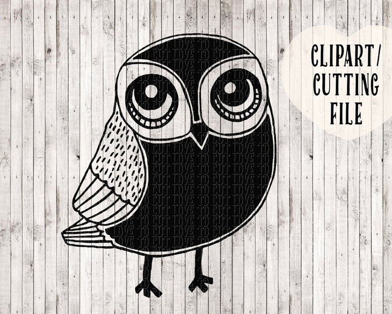 Download Owl svg owl clipart svg cut files svg design silhouette | Etsy