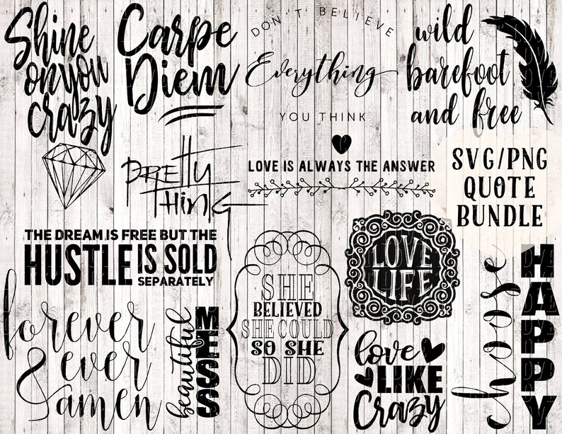 Download Svg bundle quote svg svg sayings quote prints printables ...
