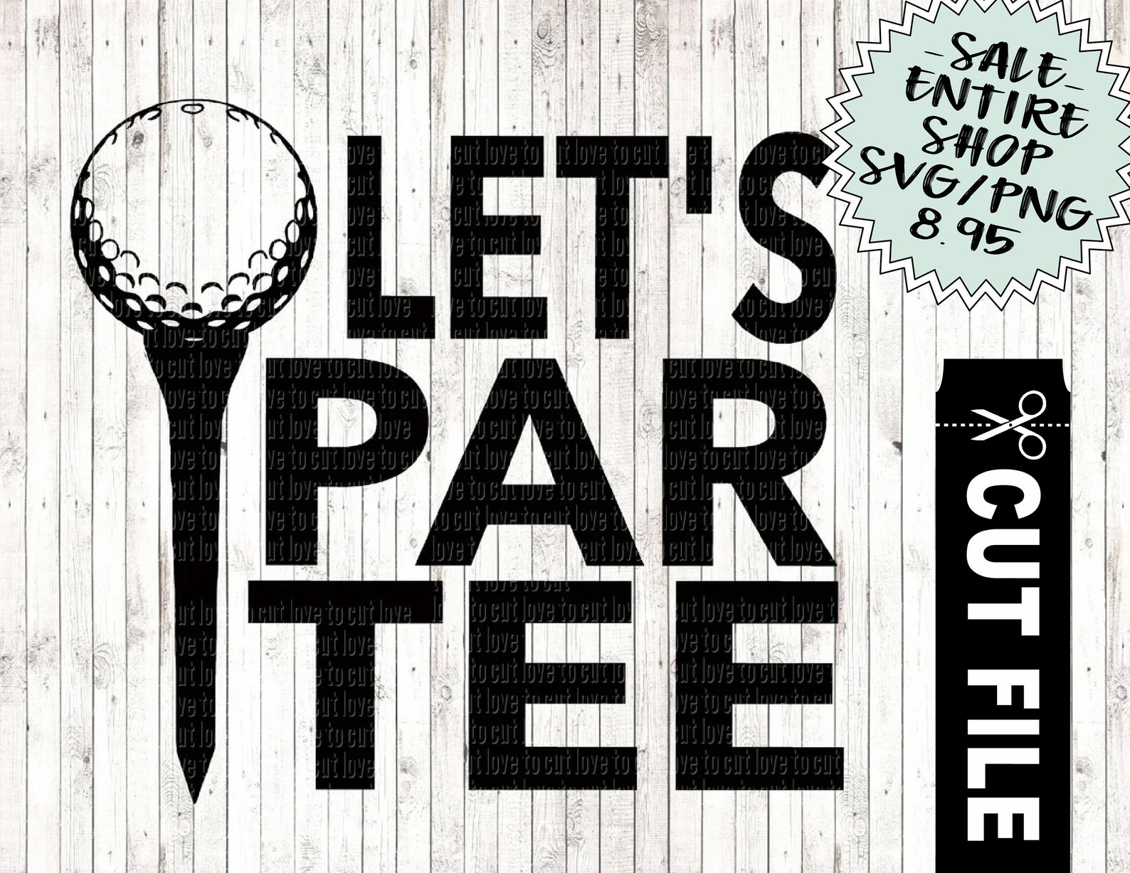 Let’s Par Tee Svg Golf Svg Golfing Svg Golf Cut Files - Etsy