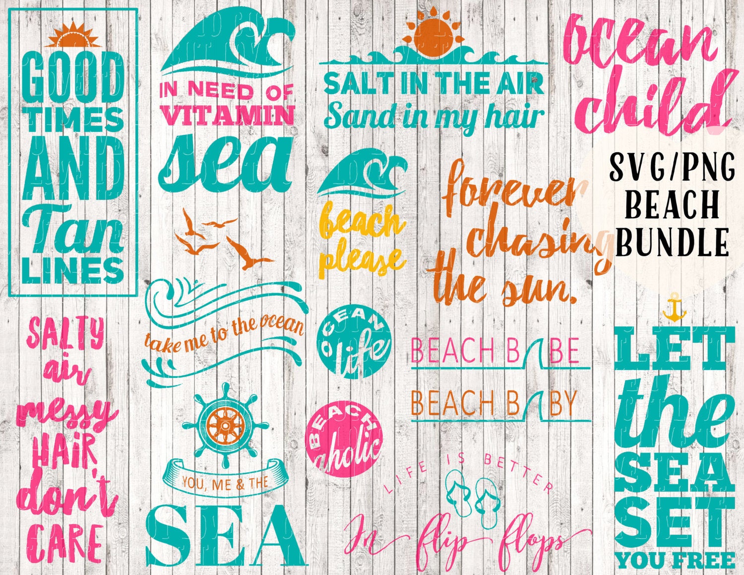 Download Vacation svg bundle beach svg bundle aloha svg tropical | Etsy