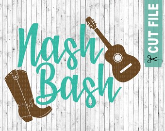 Nash Bash Svg Nashville Svg Bachelorette Party Cut Files Etsy 日本