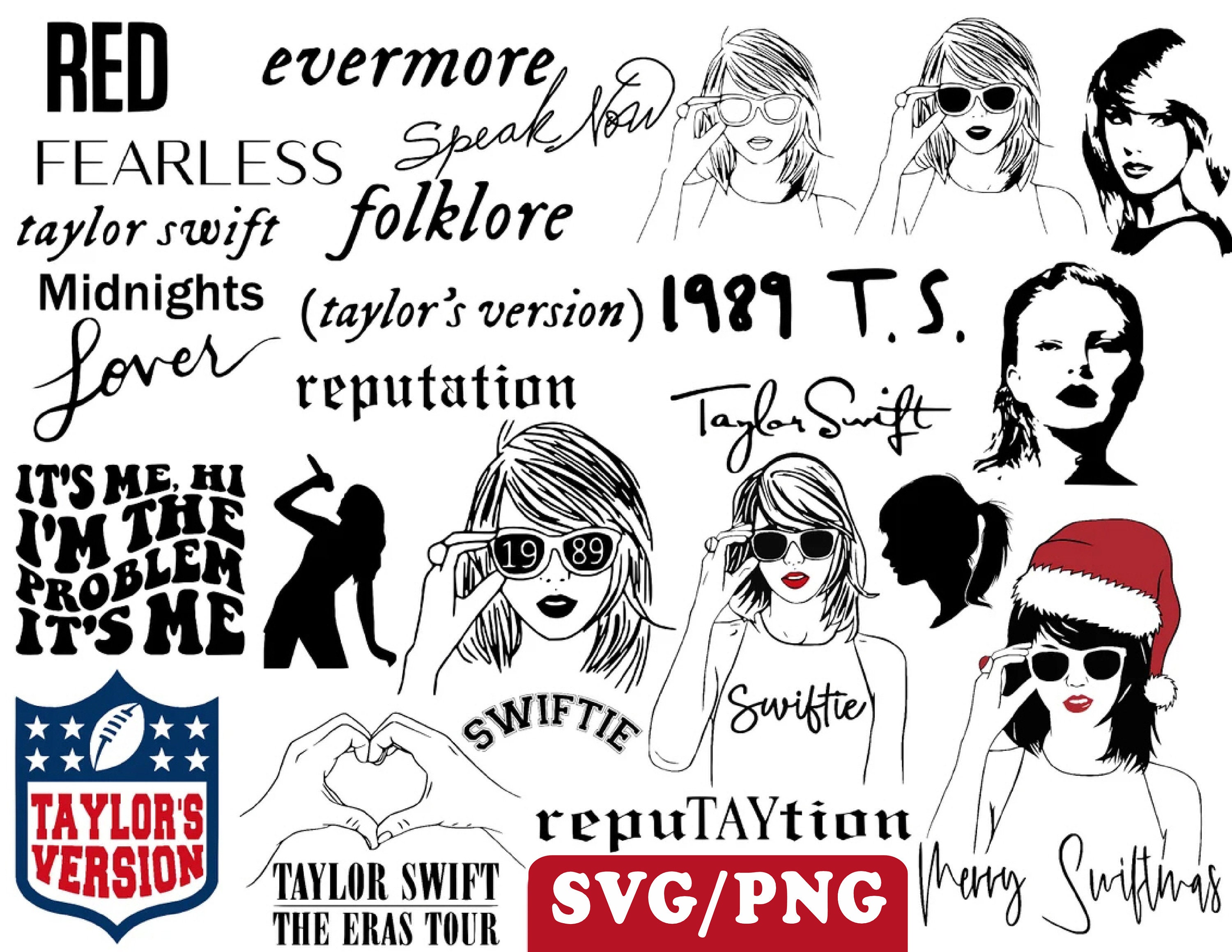 PRINTABLE Color Coded Swiftie Definition Including ALL Album