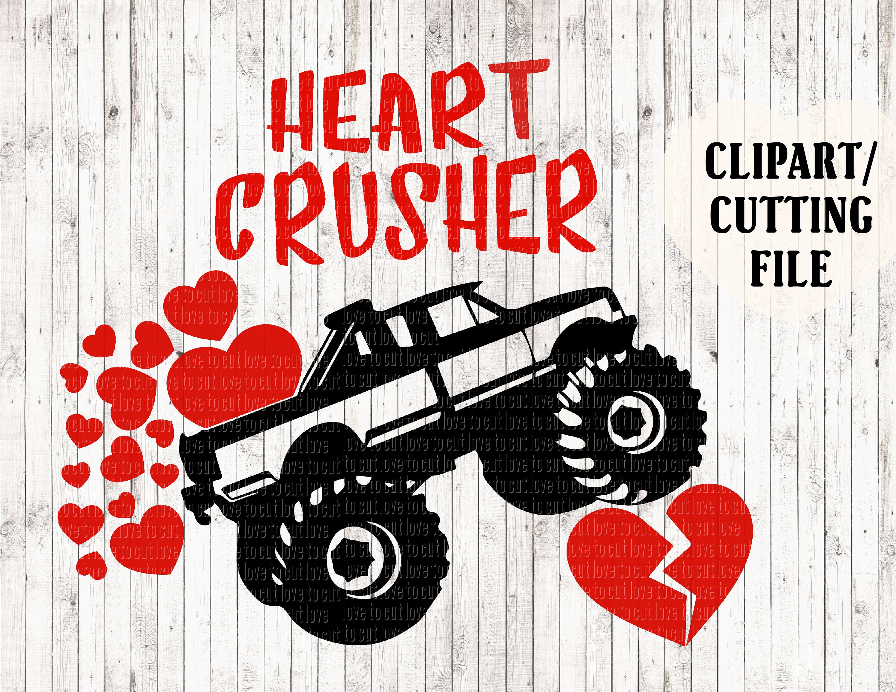 Free Free 171 Monster Truck Valentine Svg Free SVG PNG EPS DXF File