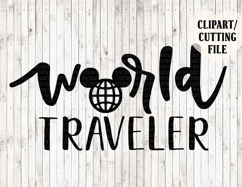 World Traveler Svg Disney Svg Epcot Svg Disney Tshirt Svg - Etsy