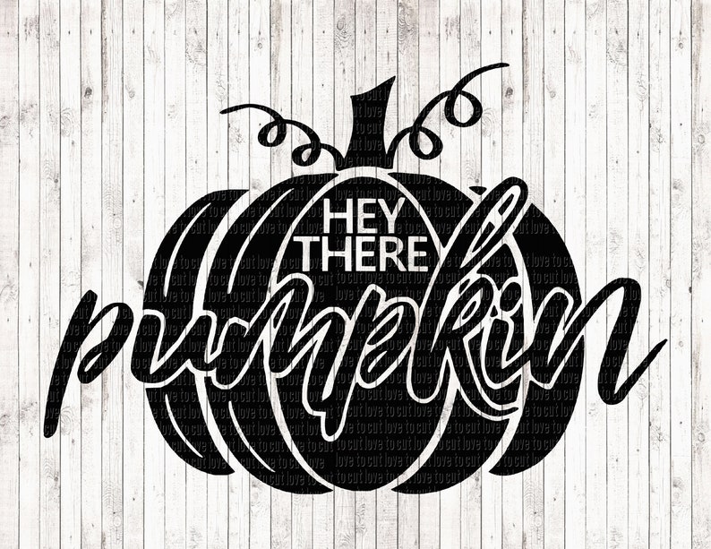 Hey there pumpkin svg file fall svg fall doormat svg fall | Etsy