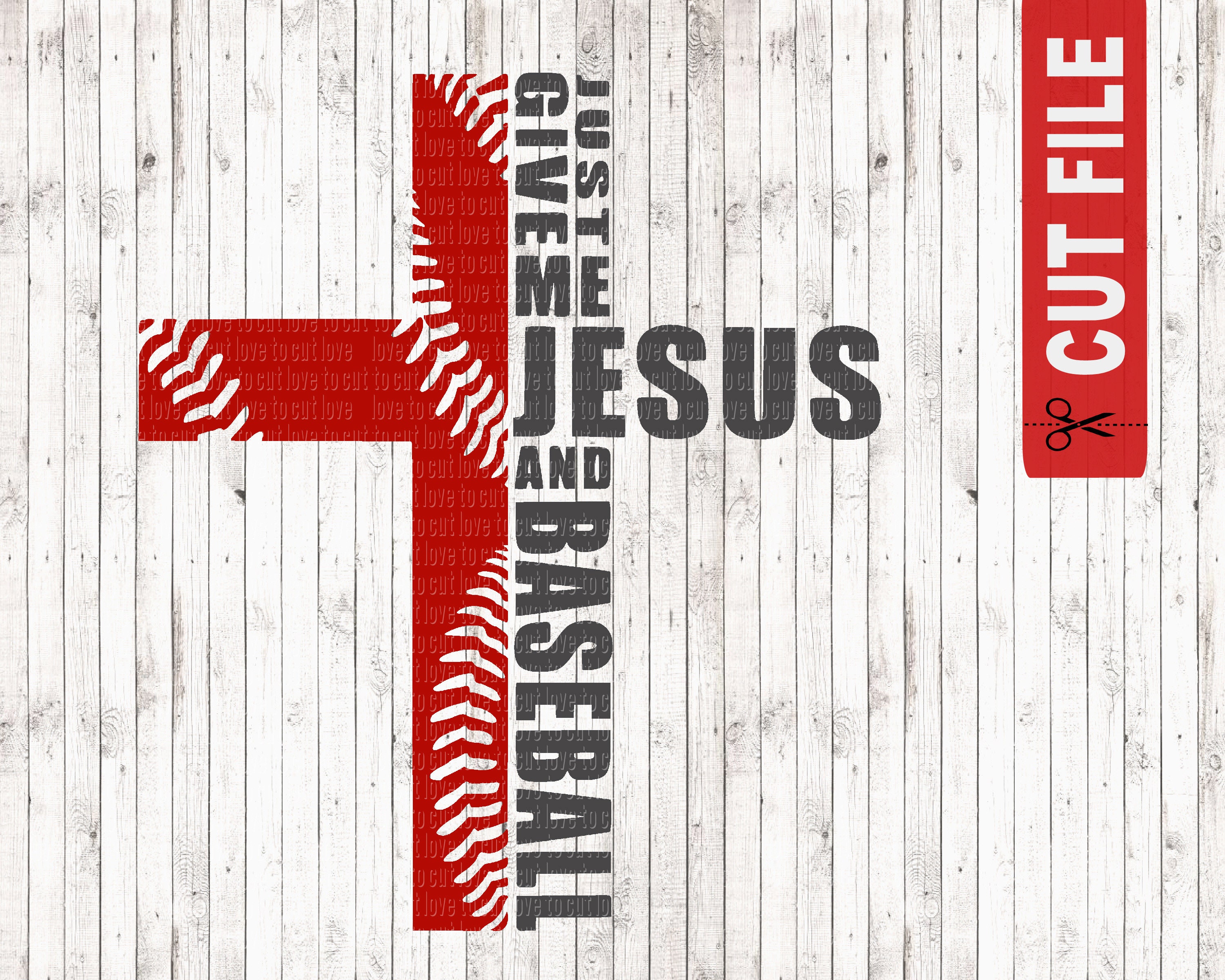 Just Give Me Jesus and Baseball Svg Baseball Cut File Etsy