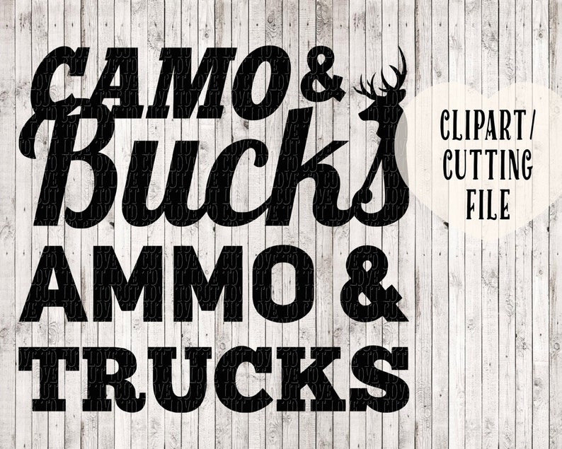 Download Hunting svg hunting clipart svg files svg cutting files | Etsy