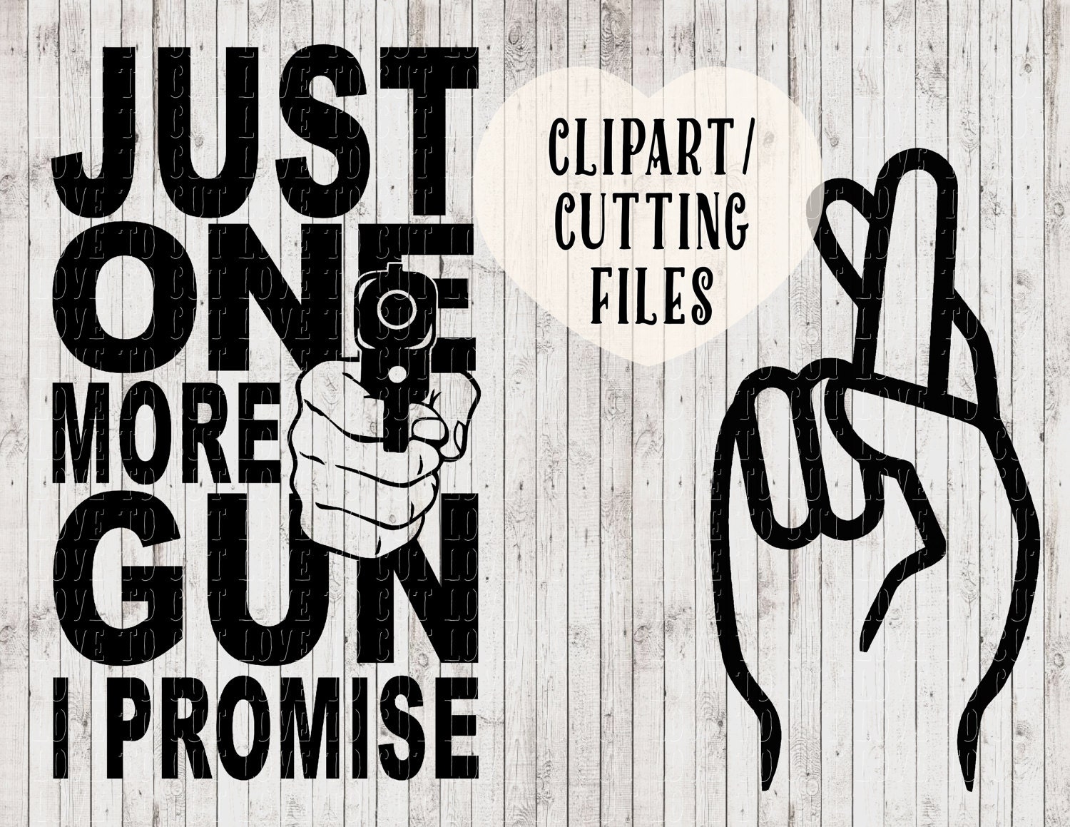 Download Just one more gun i promise svg files gun svg vinyl ...